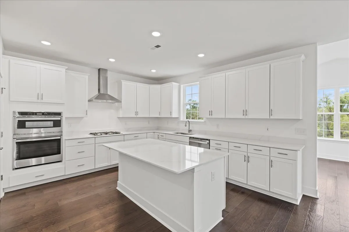 Quartz Island Kitchen