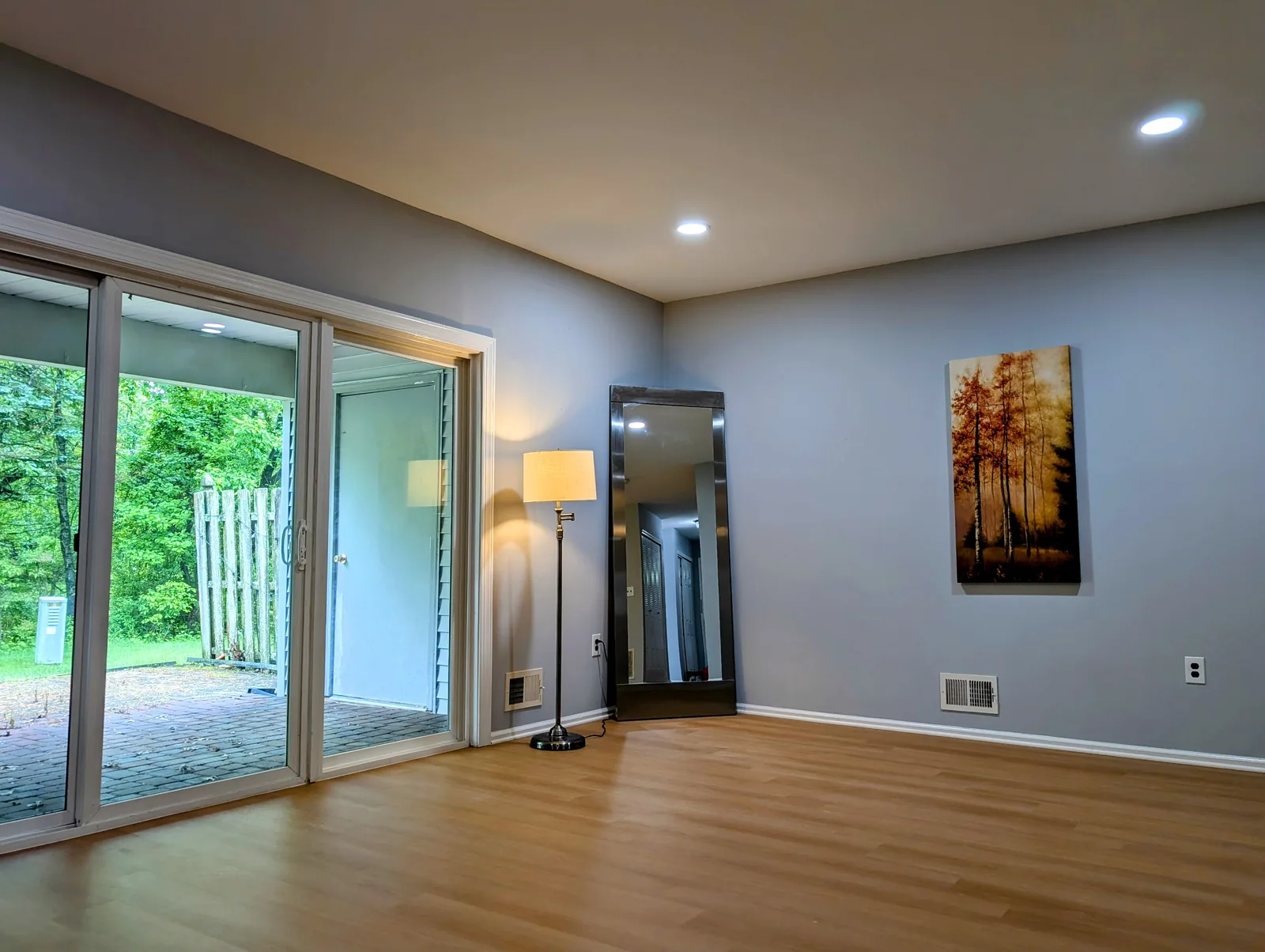 Open Living & Dining
